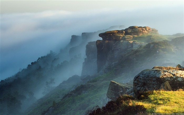 download di sfondi per bordi,natura,cielo,nebbia,paesaggio naturale,montagna