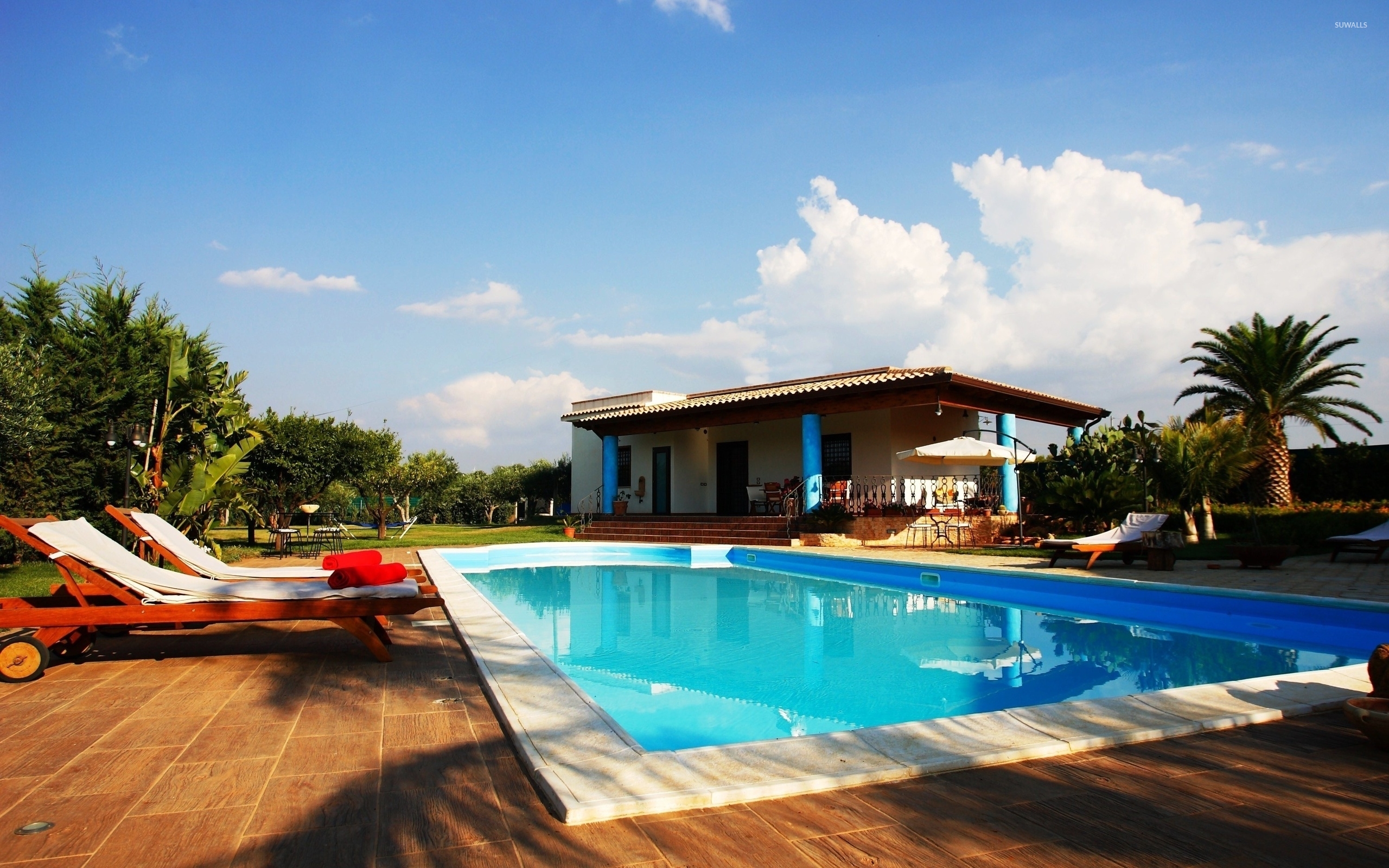 fond d'écran piscina,propriété,piscine,recours,maison,bâtiment