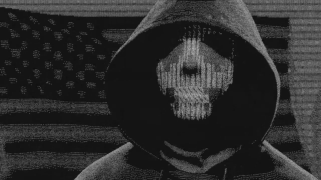 watch dogs 2 dedsec wallpaper,black,black and white,head,monochrome,monochrome photography