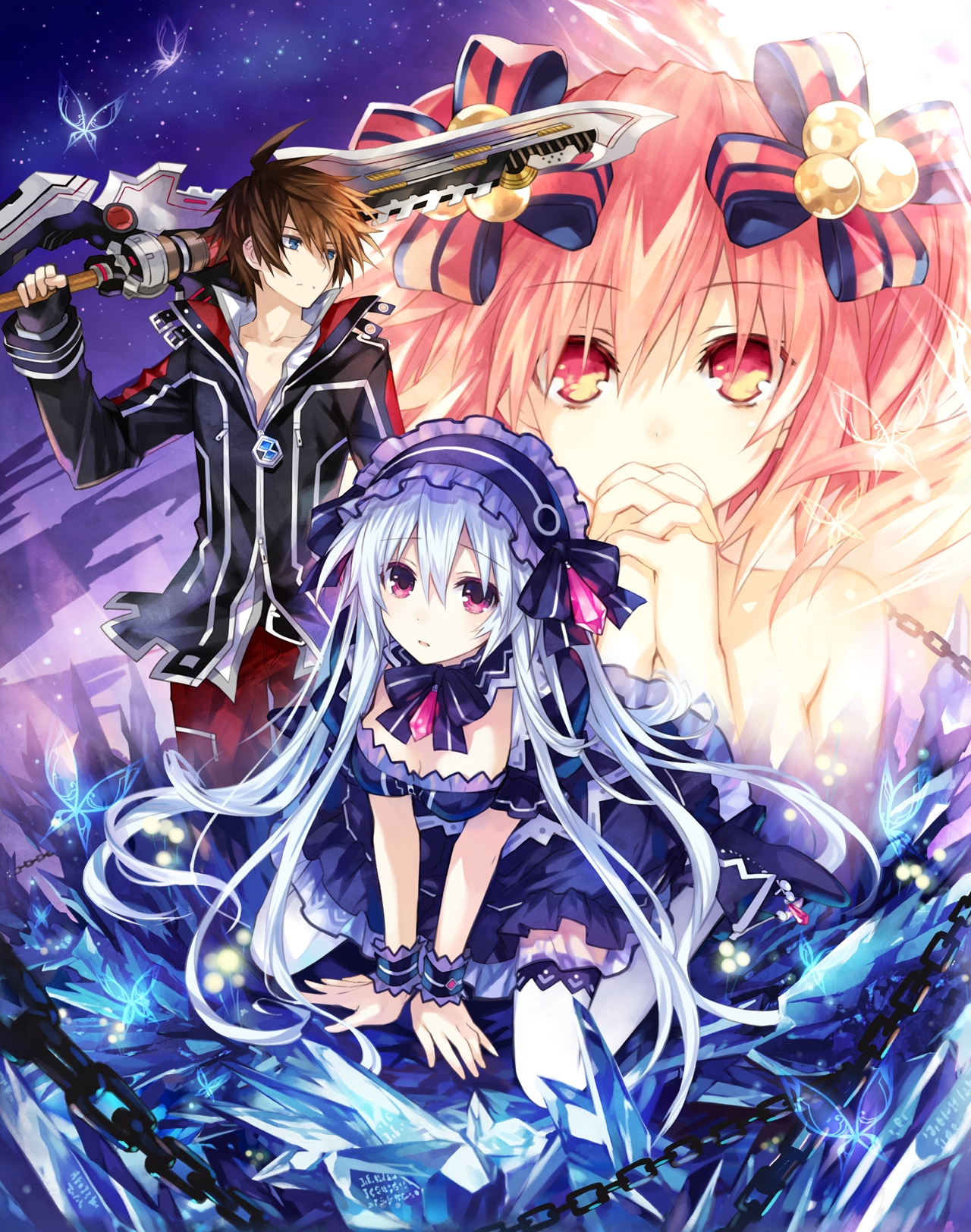 fairy fencer f fond d'écran,oeuvre de cg,anime,dessin animé,illustration,personnage fictif