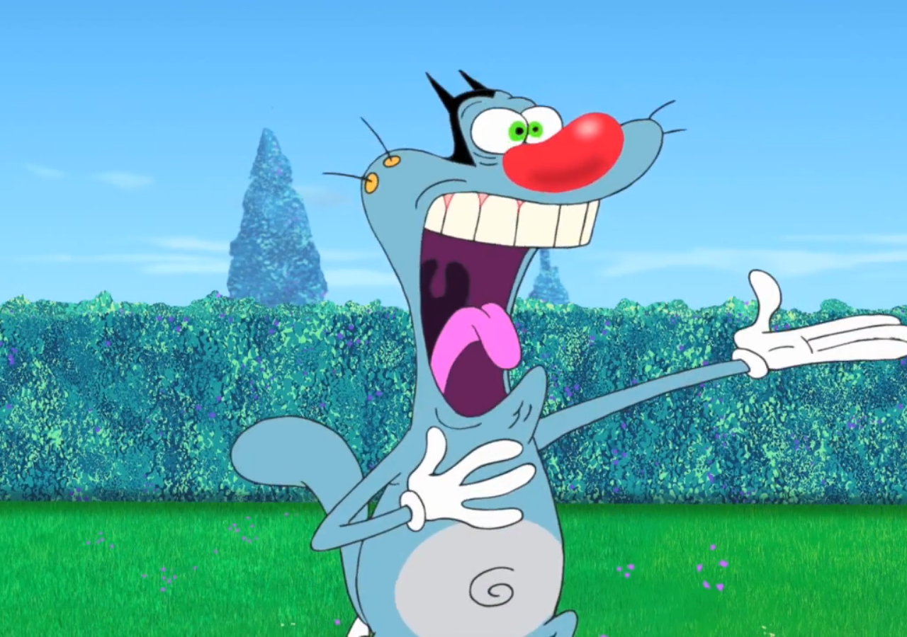 oggy hd wallpaper,cartoon,animated cartoon,illustration,animation,fictional character