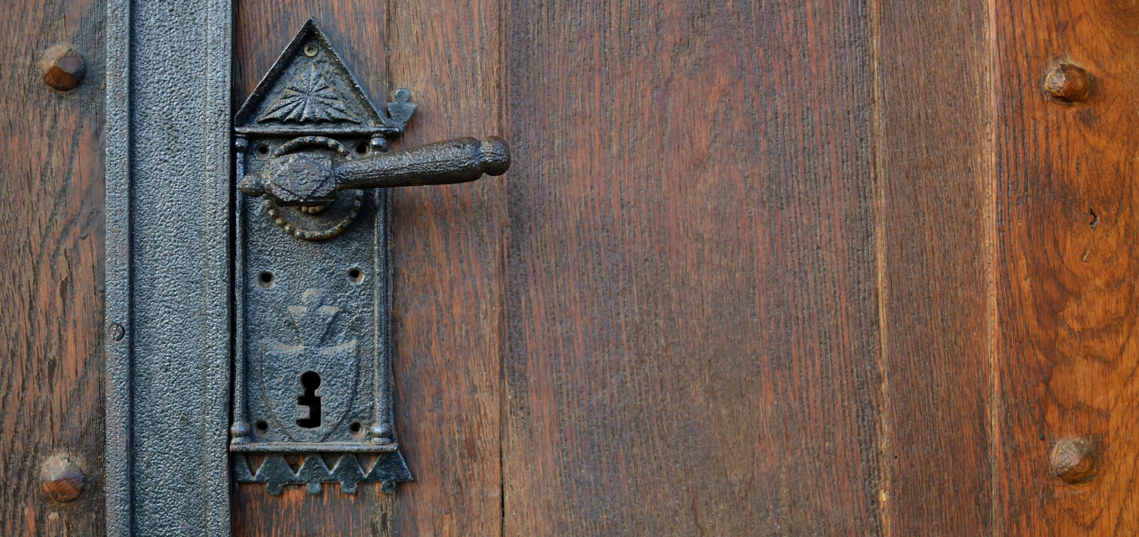 door lock wallpaper,latch,wood,door handle,door,wood stain