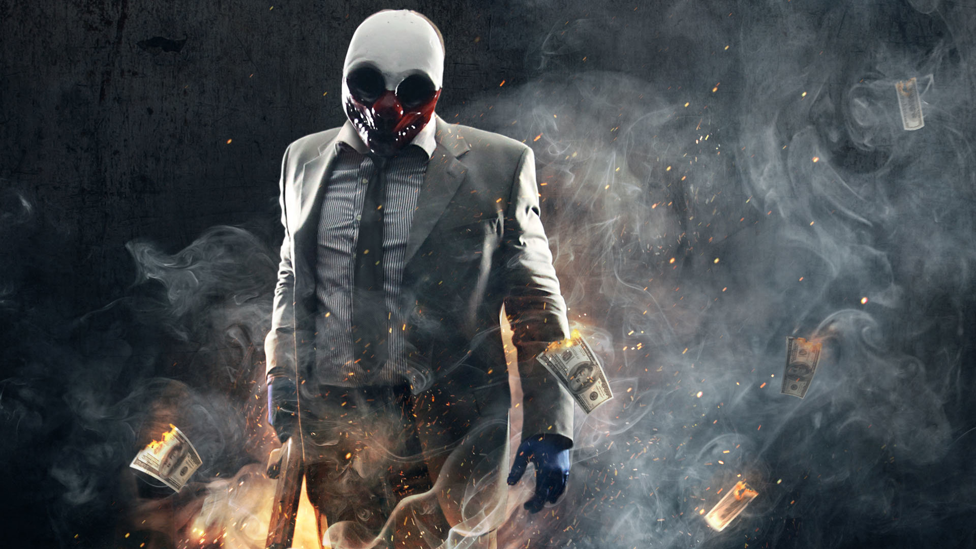 payday 2 wallpaper hd,gioco per pc,equipaggiamento per la protezione personale,personaggio fittizio,batman,copricapo