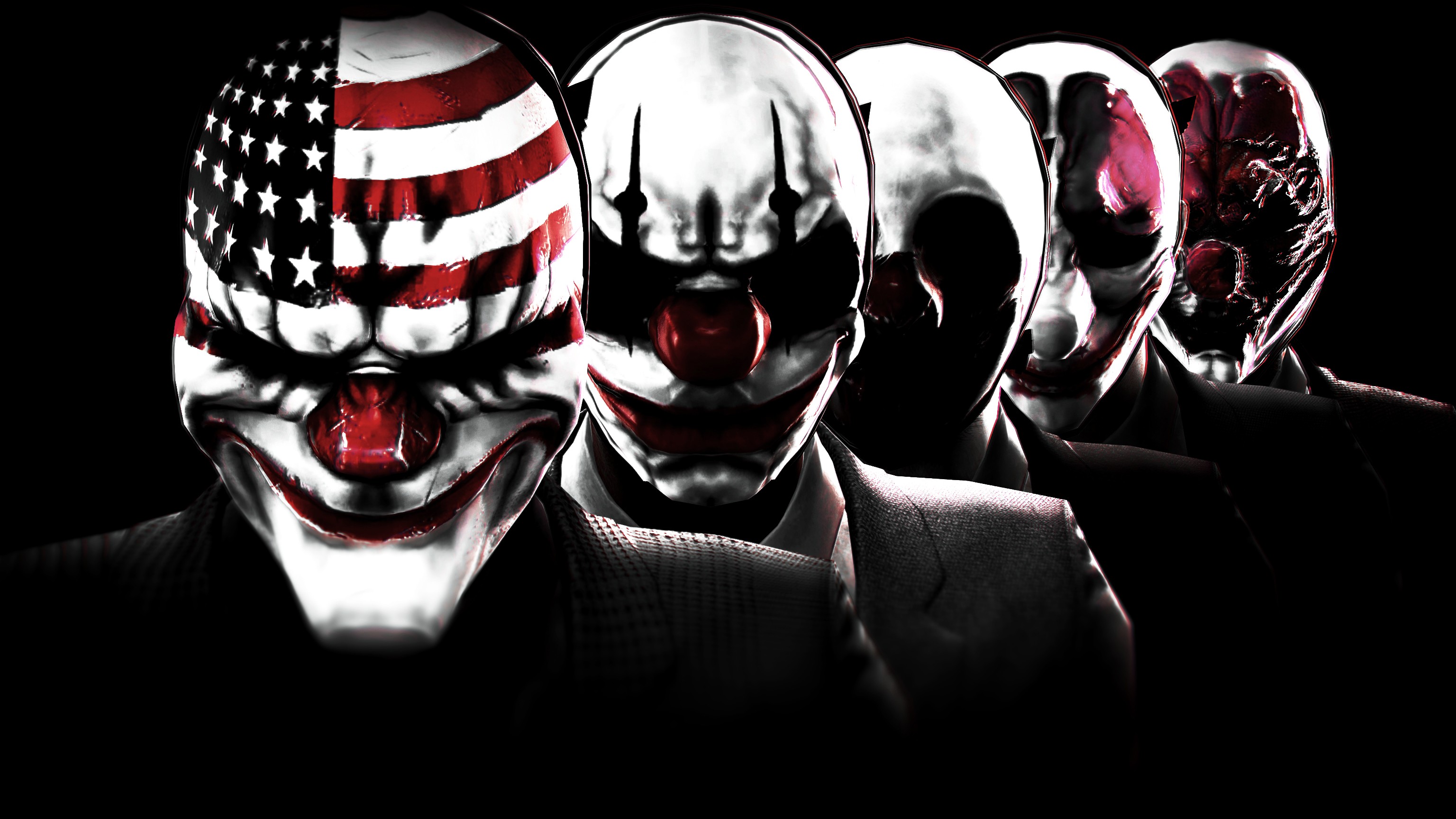 payday 2 wallpaper hd,fictional character,supervillain,helmet,fiction,masque