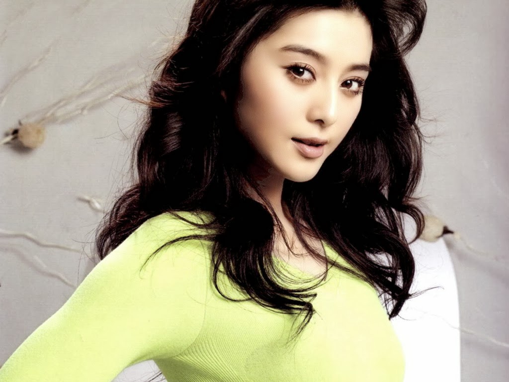 fond d'écran fan bingbing,cheveux,sourcil,coiffure,beauté,cheveux noirs