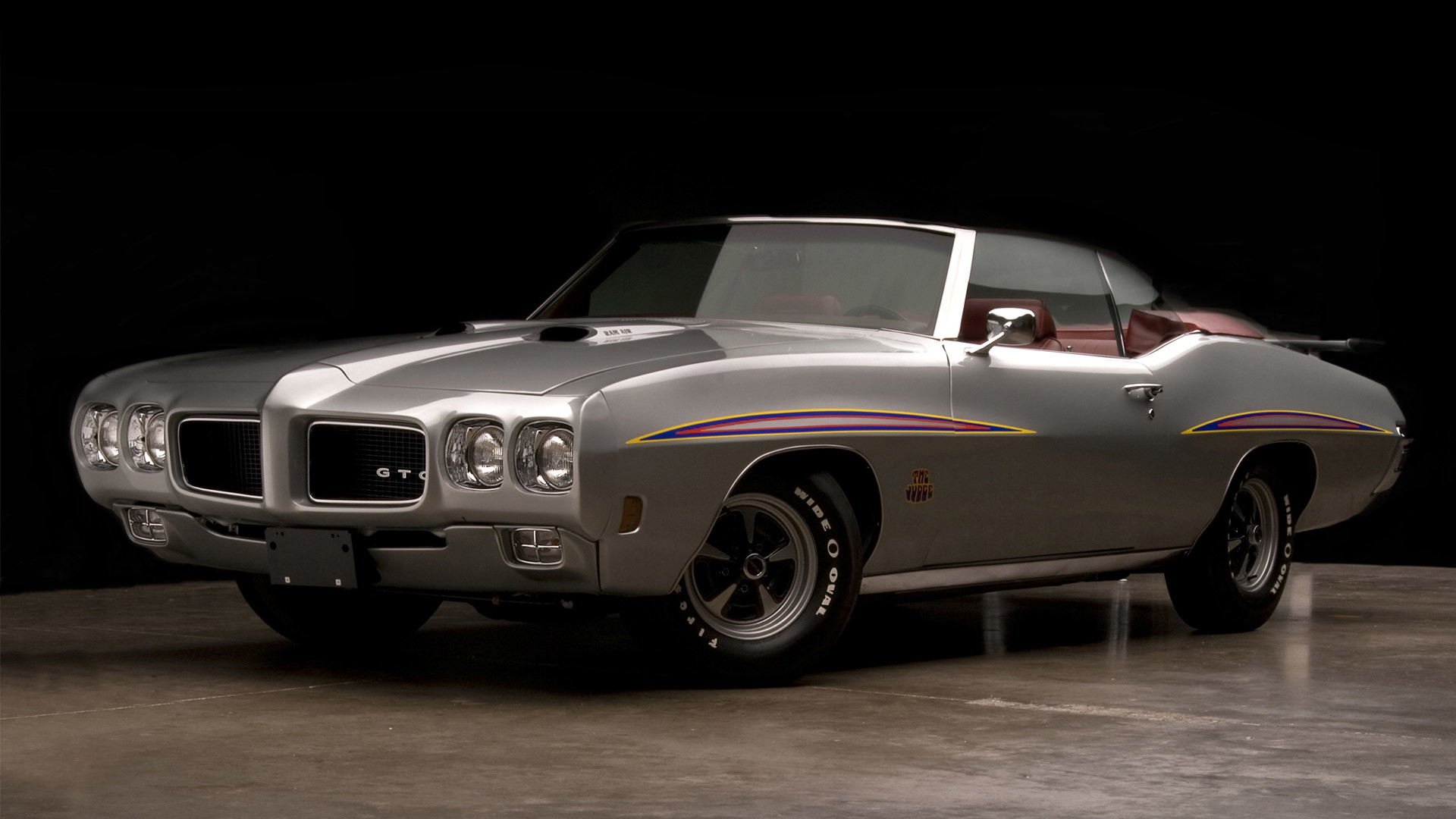 pontiac gto wallpaper,land vehicle,vehicle,car,muscle car,classic car