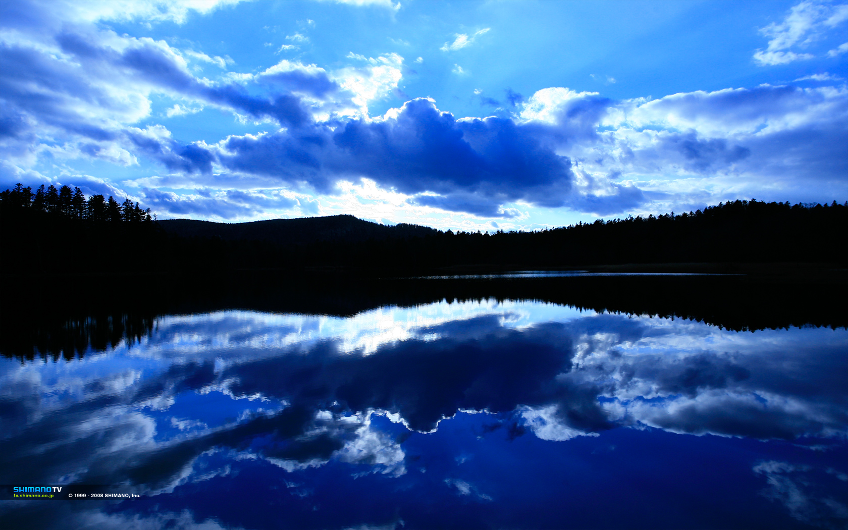 shimano wallpaper,sky,blue,reflection,nature,water