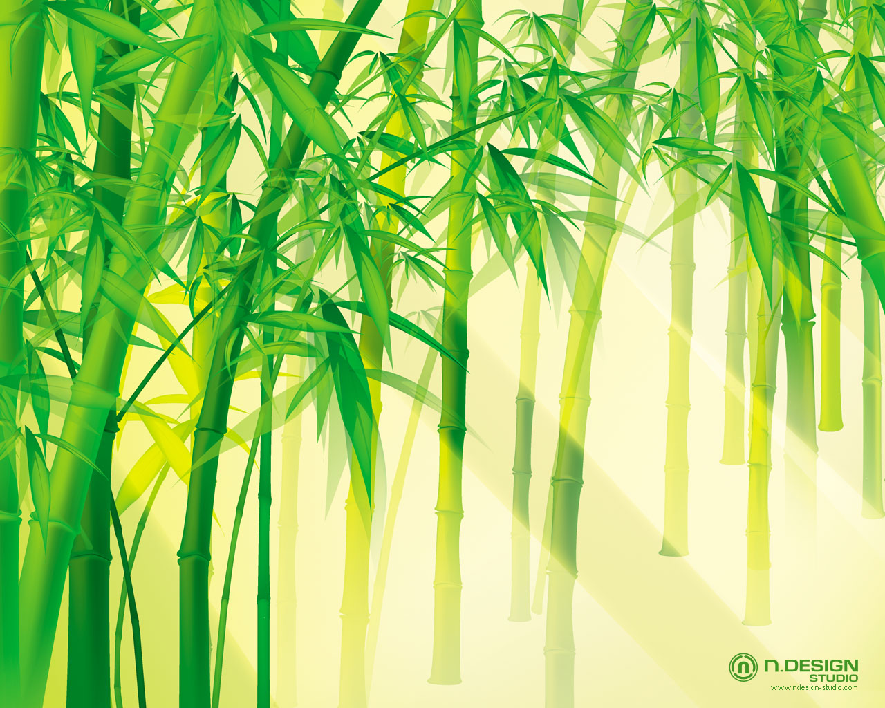 竹のデザインの壁紙,緑,竹,工場,木,葉