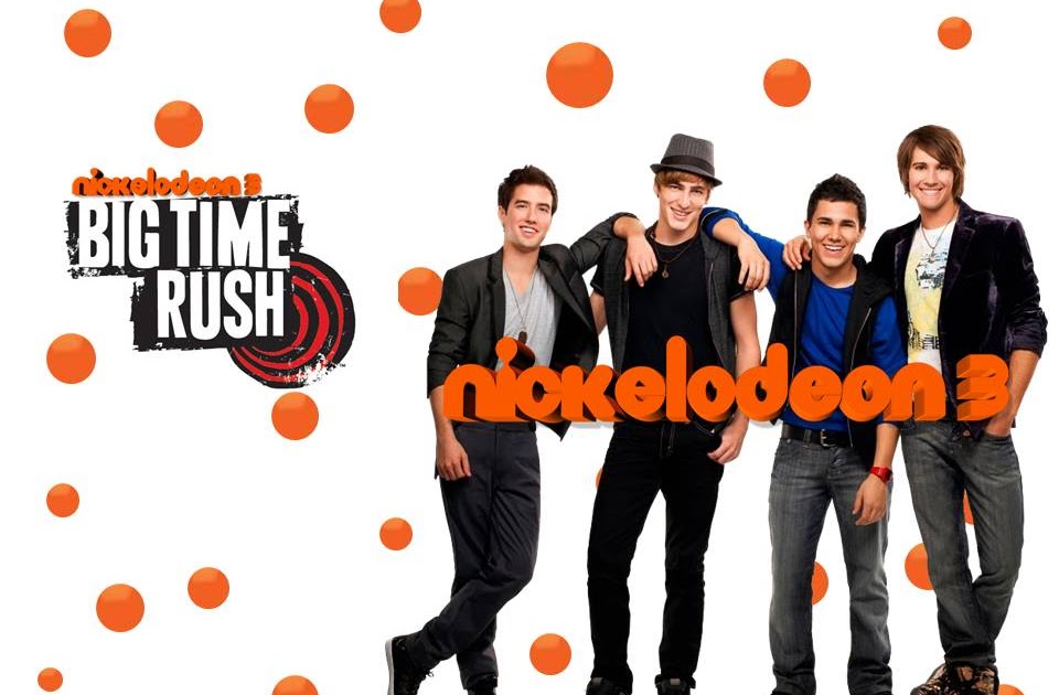 big time rush wallpaper,orange,social group,font,dodgeball,logo