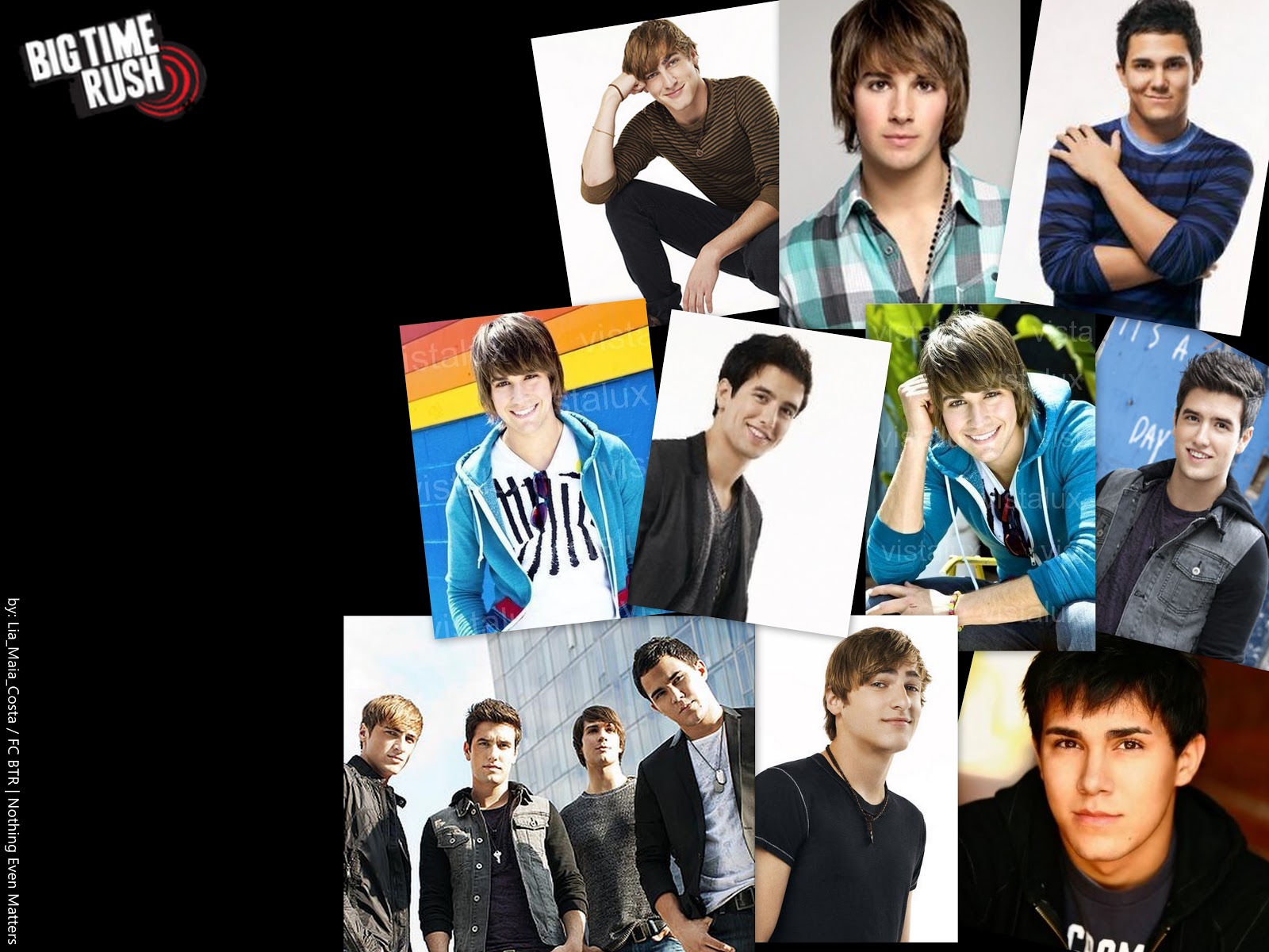 carta da parati big time rush,gruppo sociale,collage,gioventù,squadra,evento