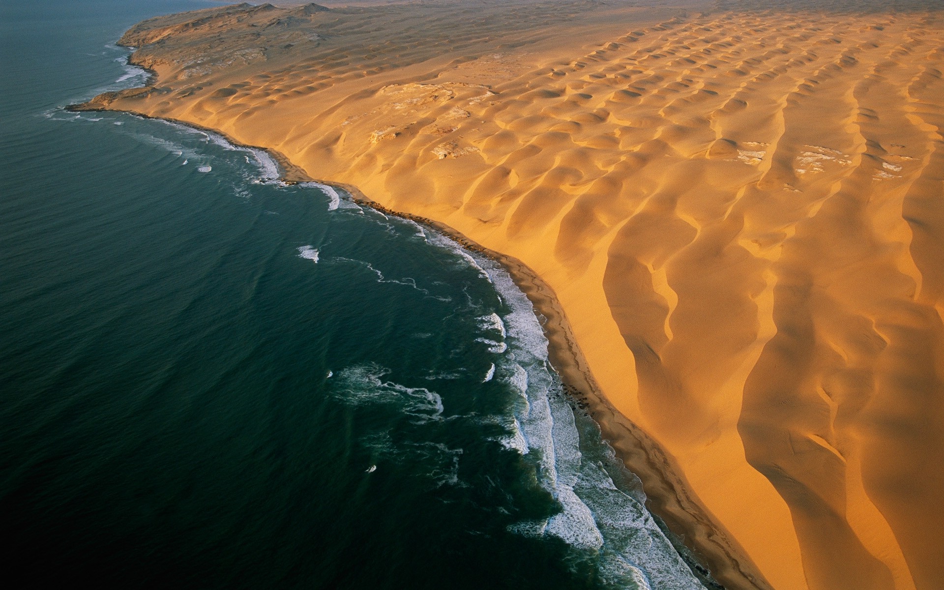 papier peint namibie,le sable,photographie aérienne,paysage naturel,côte,vague