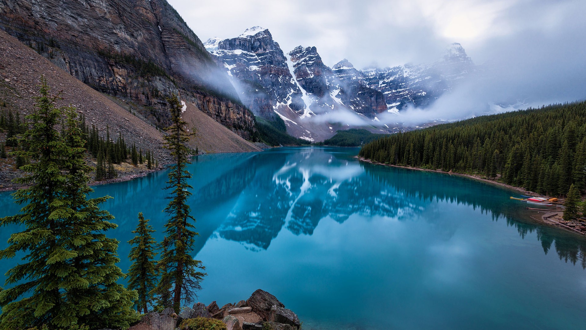 sfondi affascinanti,paesaggio naturale,natura,corpo d'acqua,montagna,lago glaciale