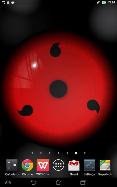 rinnegan live wallpaper,red,ball,games