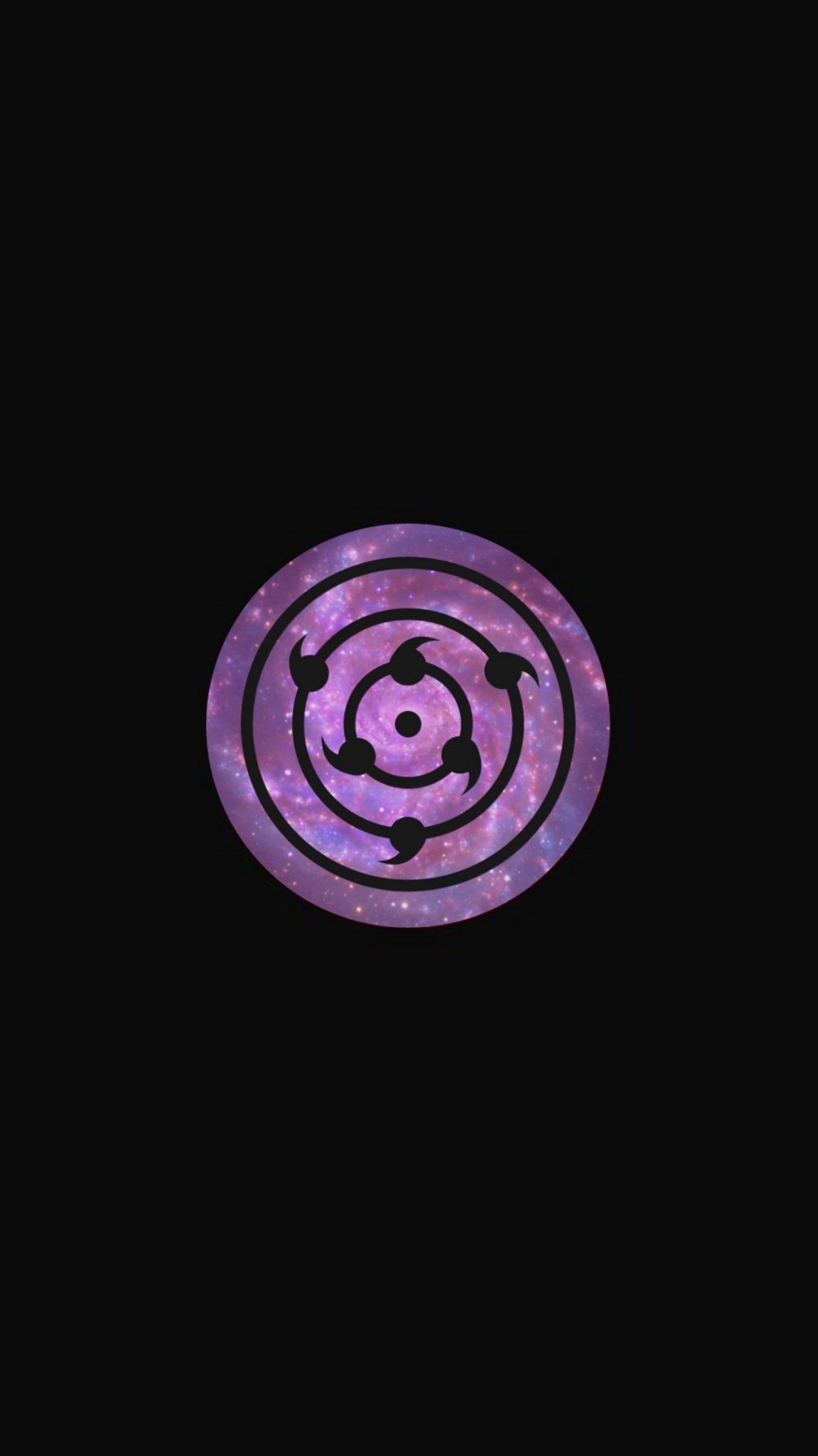 rinnegan live wallpaper,viola,viola,spirale,cerchio,animazione