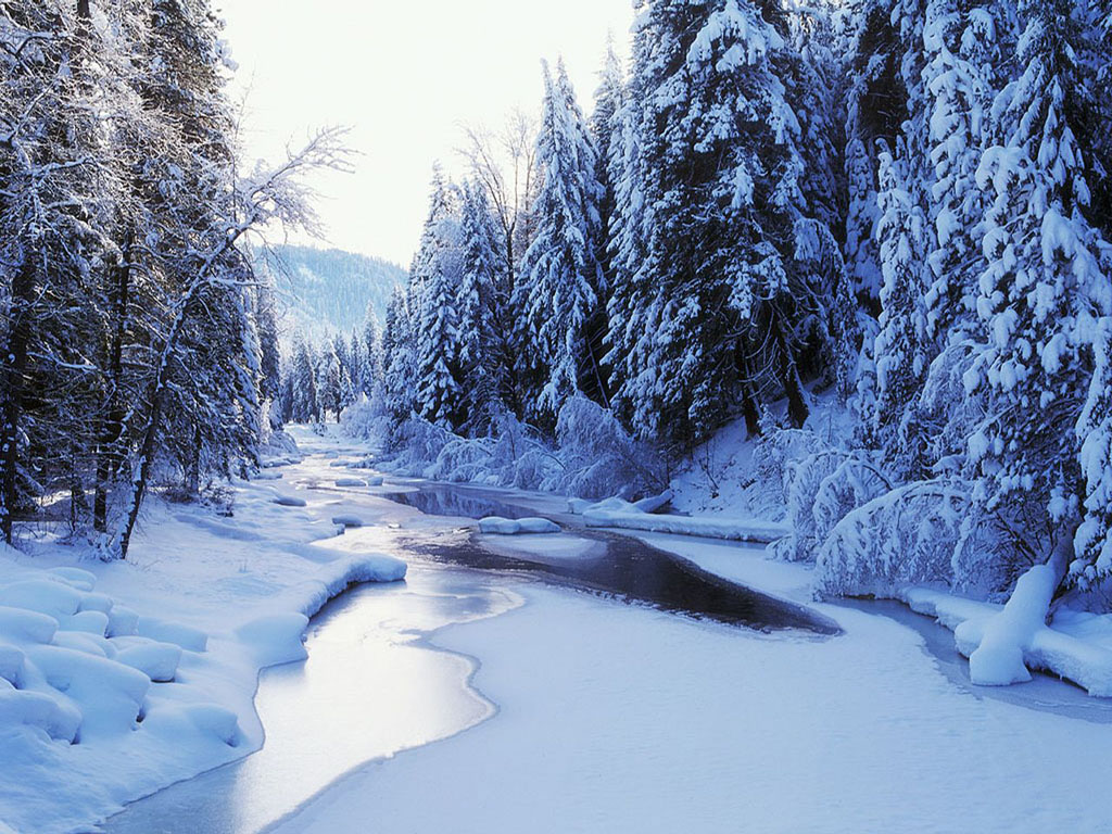 壁紙ハイバー,雪,冬,自然,自然の風景,水