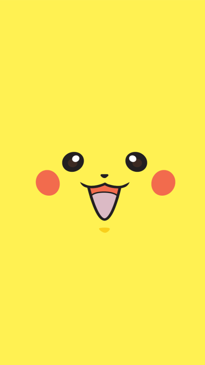 pokemon lock screen wallpaper,yellow,facial expression,cartoon,emoticon,smile
