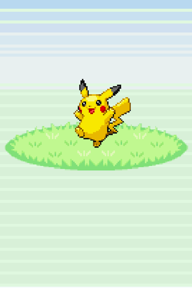 pokemon lock screen wallpaper,green,cartoon,yellow,illustration,fictional character