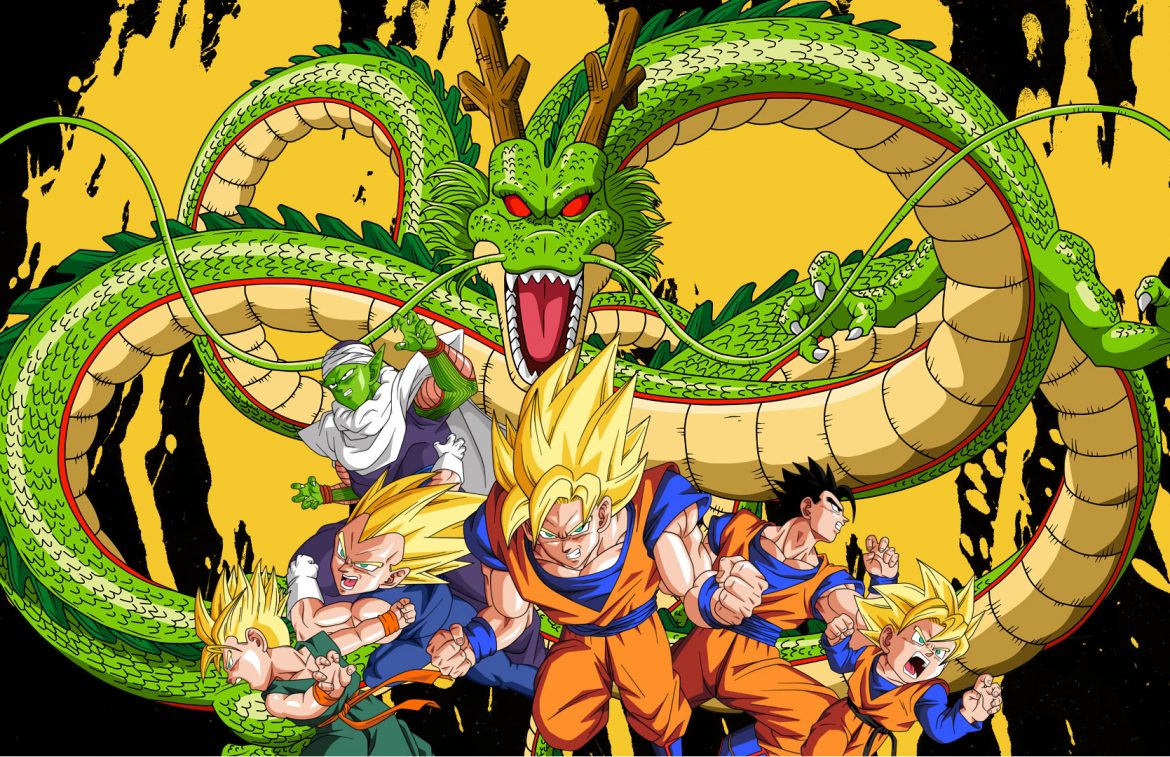 a bis z wallpaper neu,anime,erfundener charakter,dragon ball,kunst,drachen