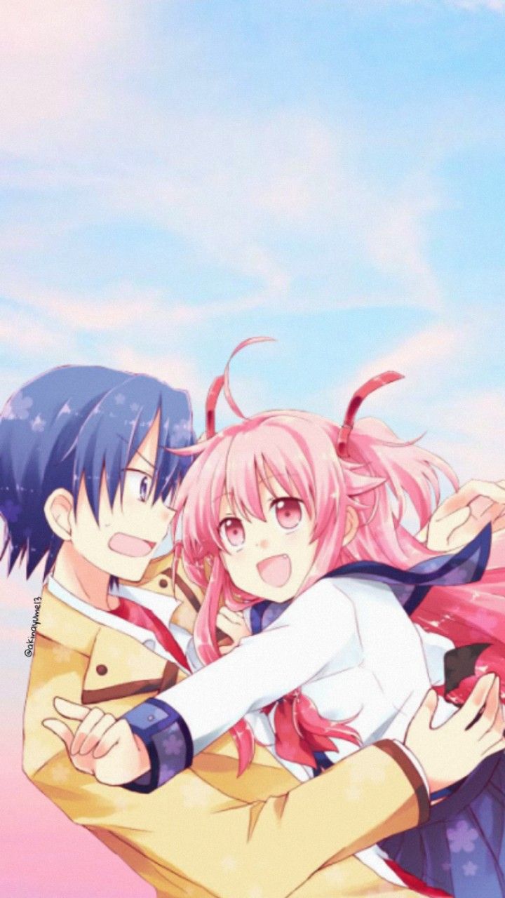 anime fondos de pantalla iphone,dibujos animados,anime,cg artwork,ilustración,contento