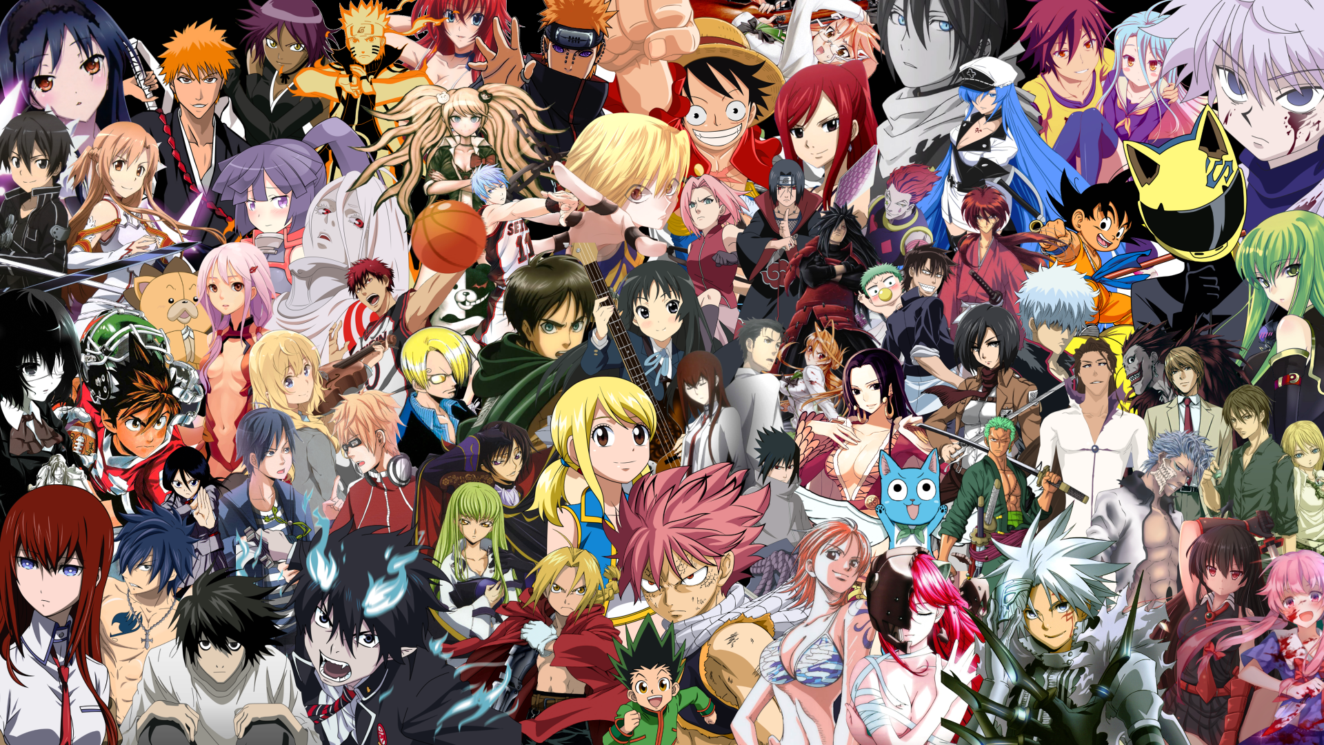 anime wallpaper iphone,anime,collage,cartoon,art,animated cartoon