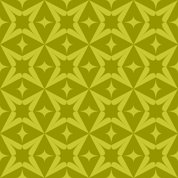 壁紙dinding,緑,パターン,黄,葉,対称