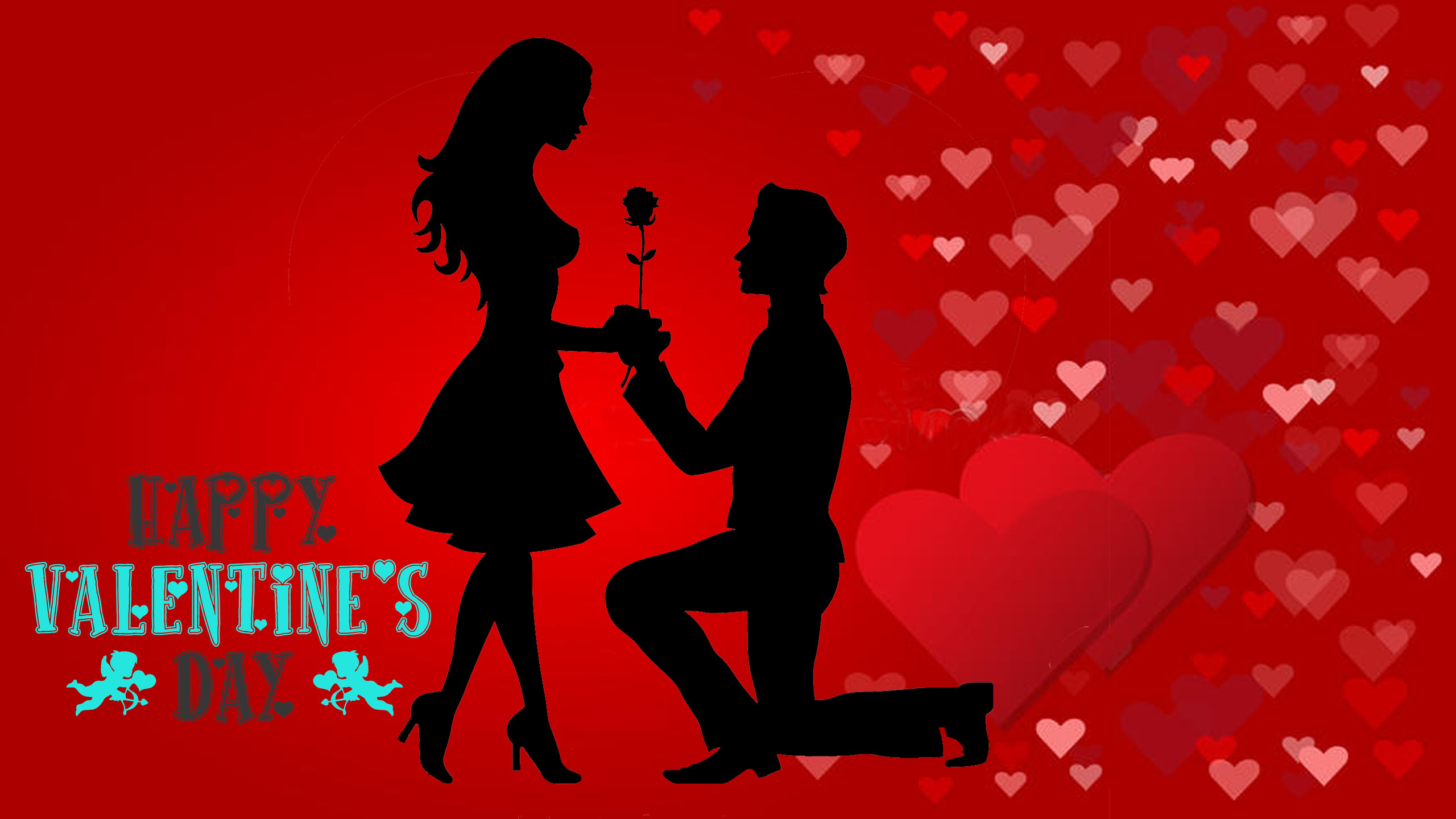 사랑의 커플 벽지,로맨스,발렌타인 데이,사랑,빨간,실루엣