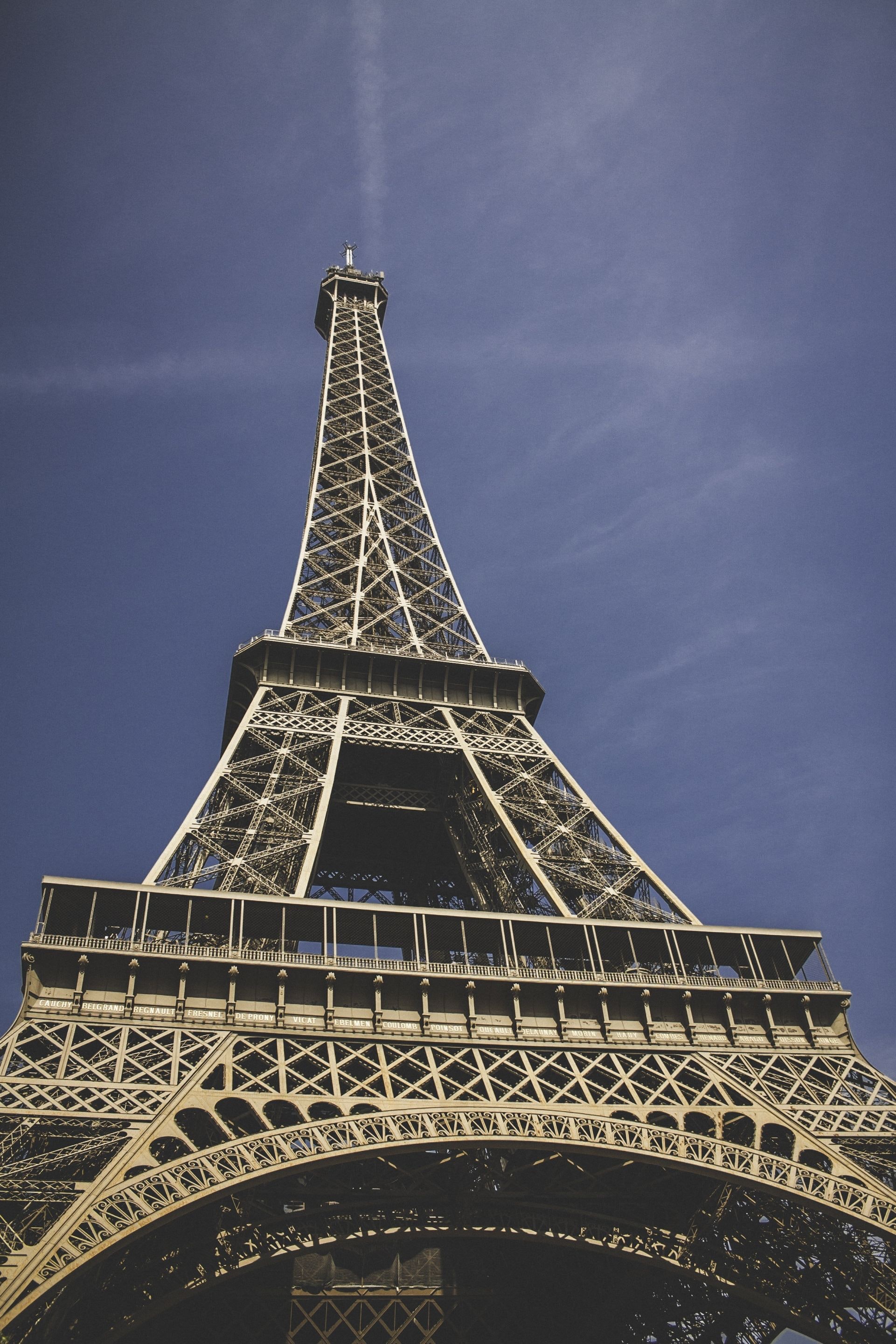 carta da parati torre eiffel,torre,guglia,campanile,architettura,cielo