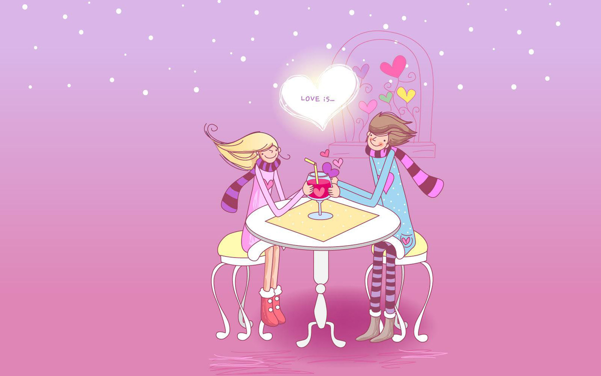 love couple wallpaper,cartoon,illustration,art,table,fictional character