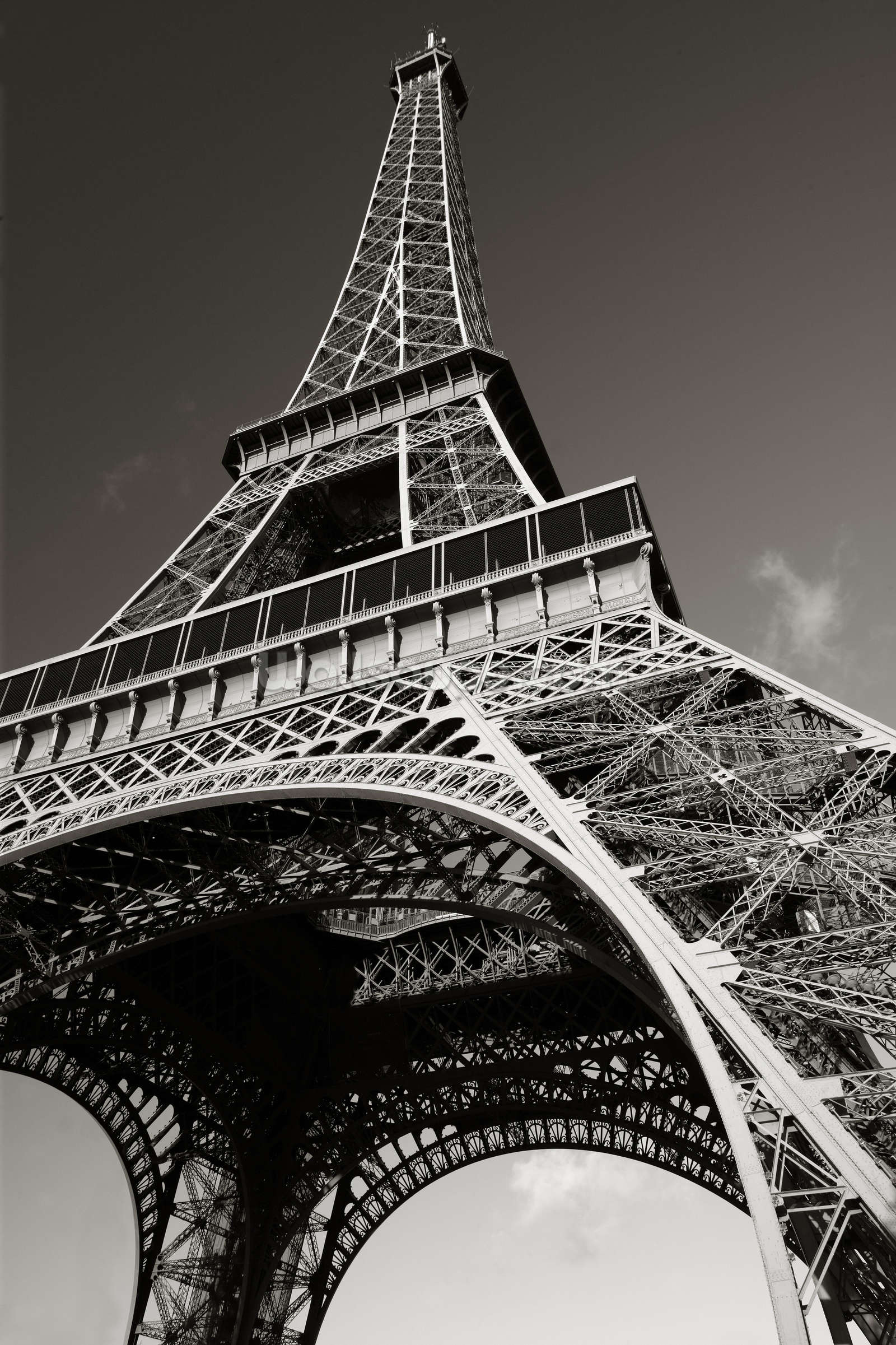 fond d'écran tour eiffel,la tour,noir et blanc,architecture,photographie monochrome,ciel