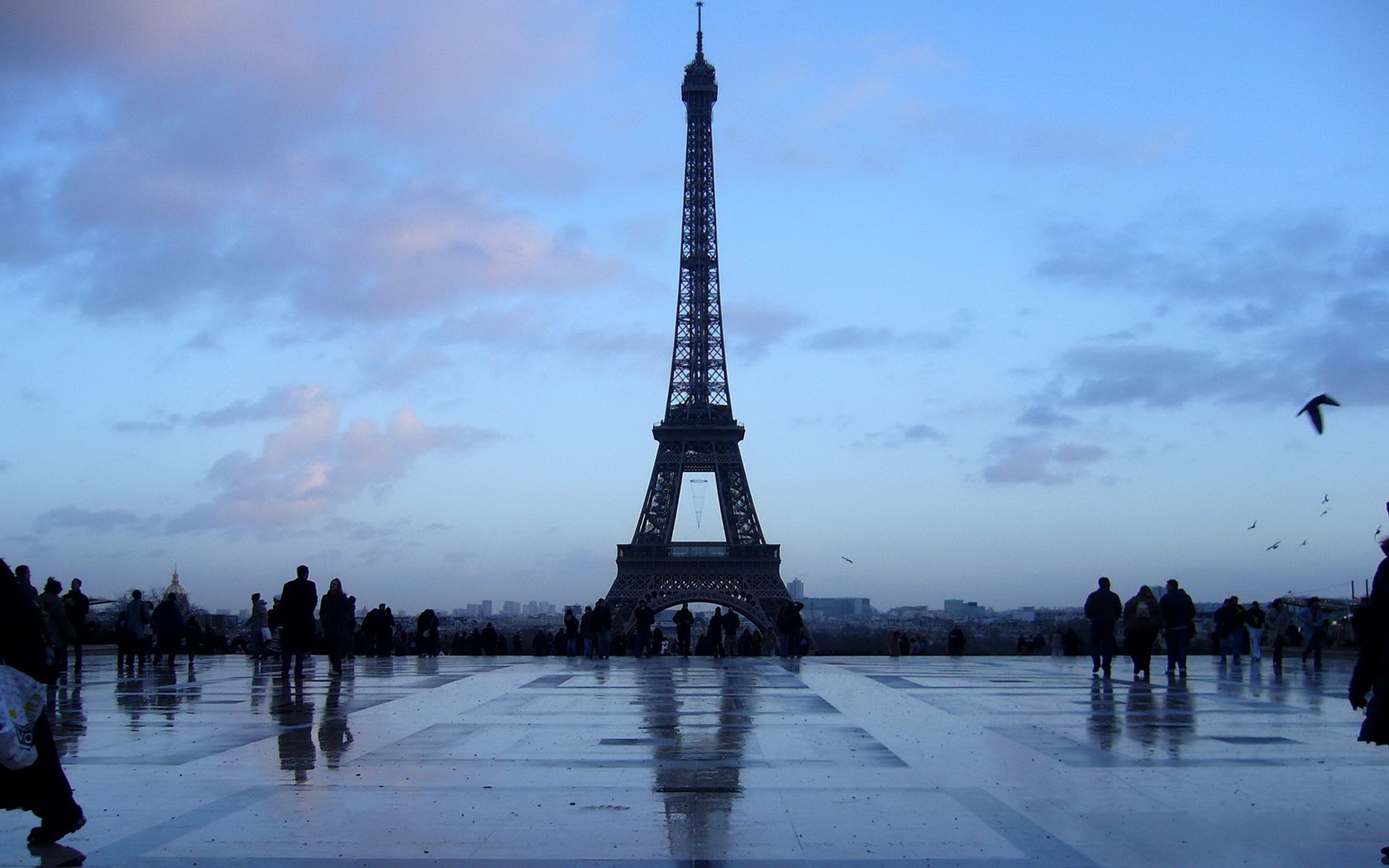 fondo de pantalla de torre eiffel,cielo,reflexión,torre,agua,aguja