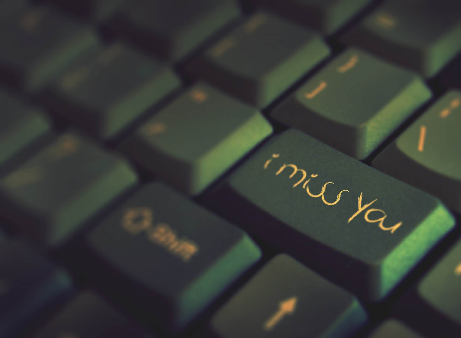 miss u wallpaper,green,text,computer keyboard,technology,electronic device