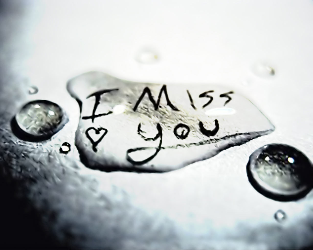 miss u wallpaper,water,text,drop,font,black and white