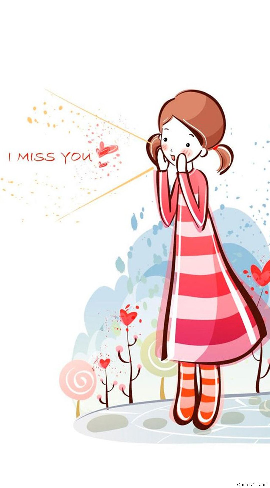 miss u wallpaper,cartoon,illustration,clip art,graphics,fictional character