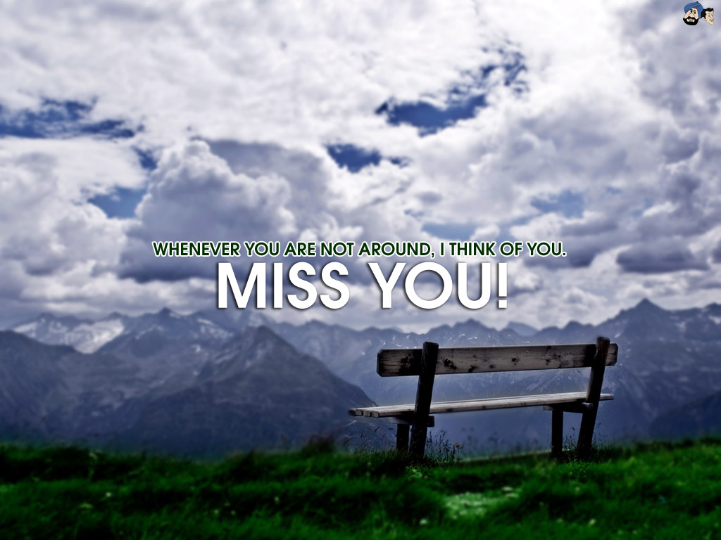 miss u wallpaper,natural landscape,sky,nature,bench,cloud