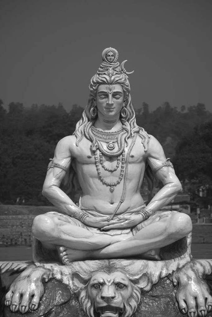 mahadev wallpaper,statue,sitting,guru,sculpture,meditation