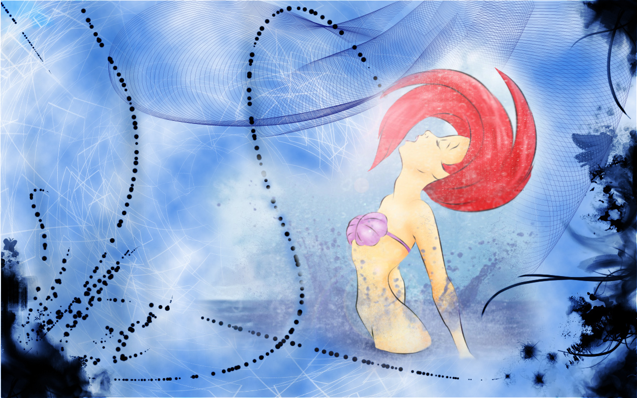 mermaid wallpaper,sky,fictional character,illustration,art,graphic design