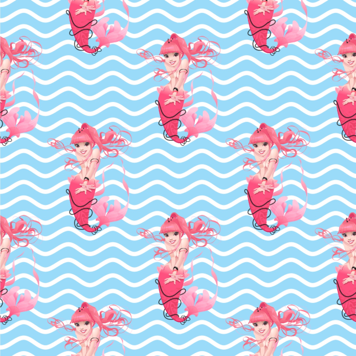 mermaid wallpaper,pink,textile,wrapping paper,pattern,pattern