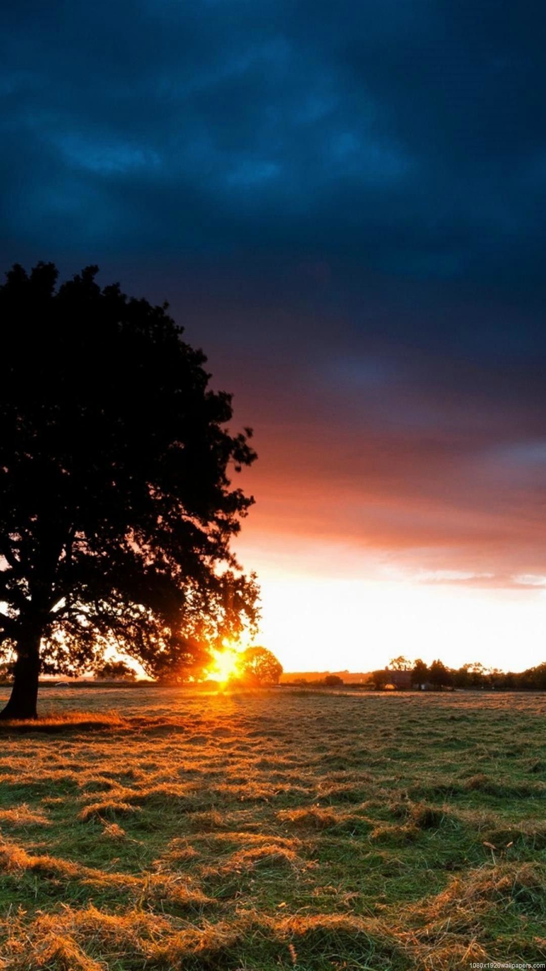 natur wallpaper hd für handy,himmel,natur,natürliche landschaft,horizont,sonnenaufgang