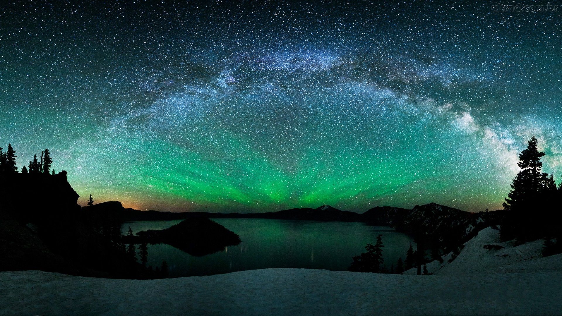 natur wallpaper hd für handy,himmel,natur,aurora,nacht,atmosphäre