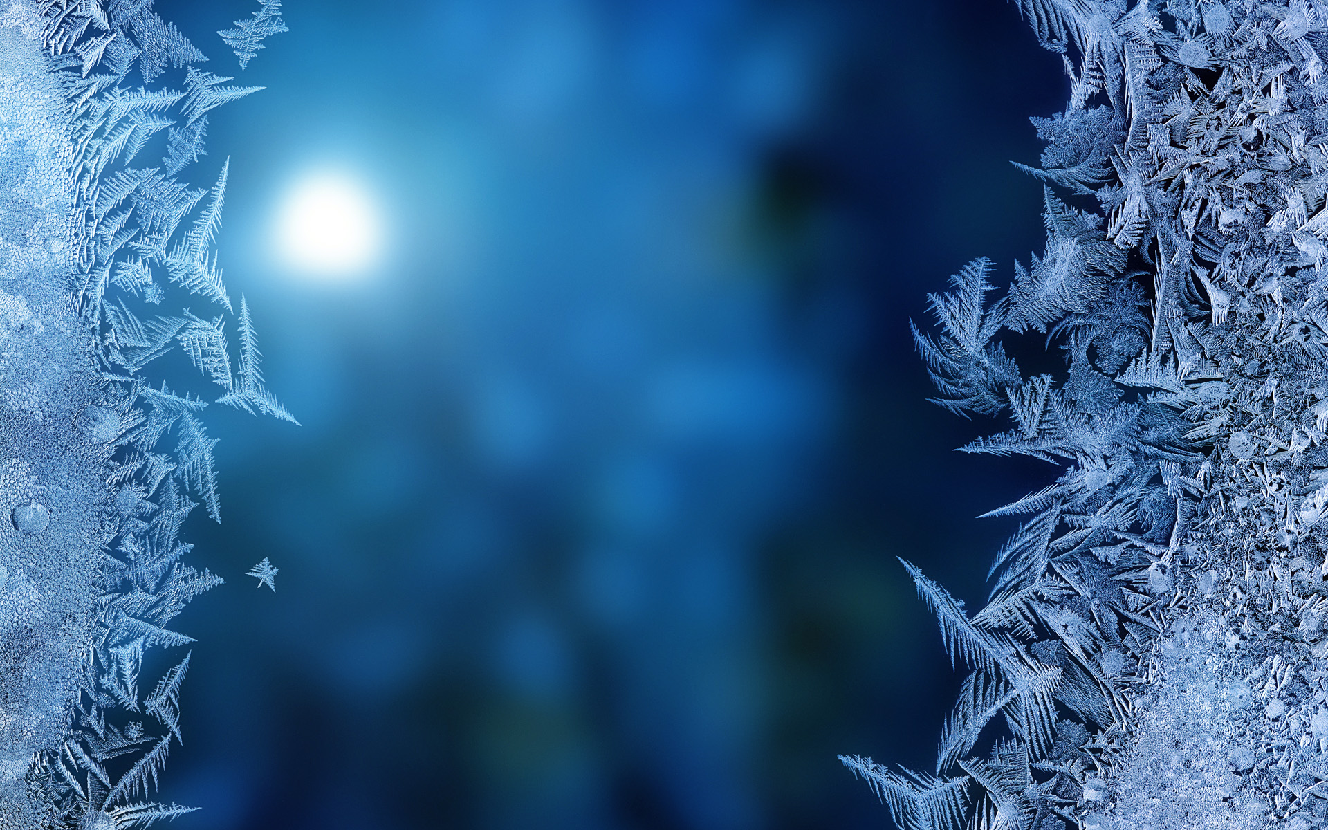 冷凍壁紙,冬,霜,自然,青い,凍結