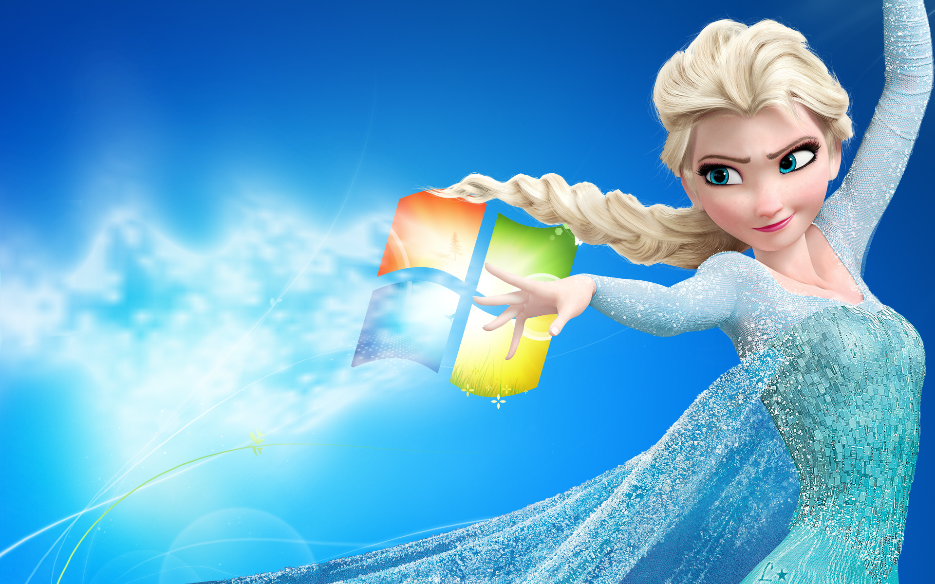 frozen wallpaper,doll,cg artwork,fictional character