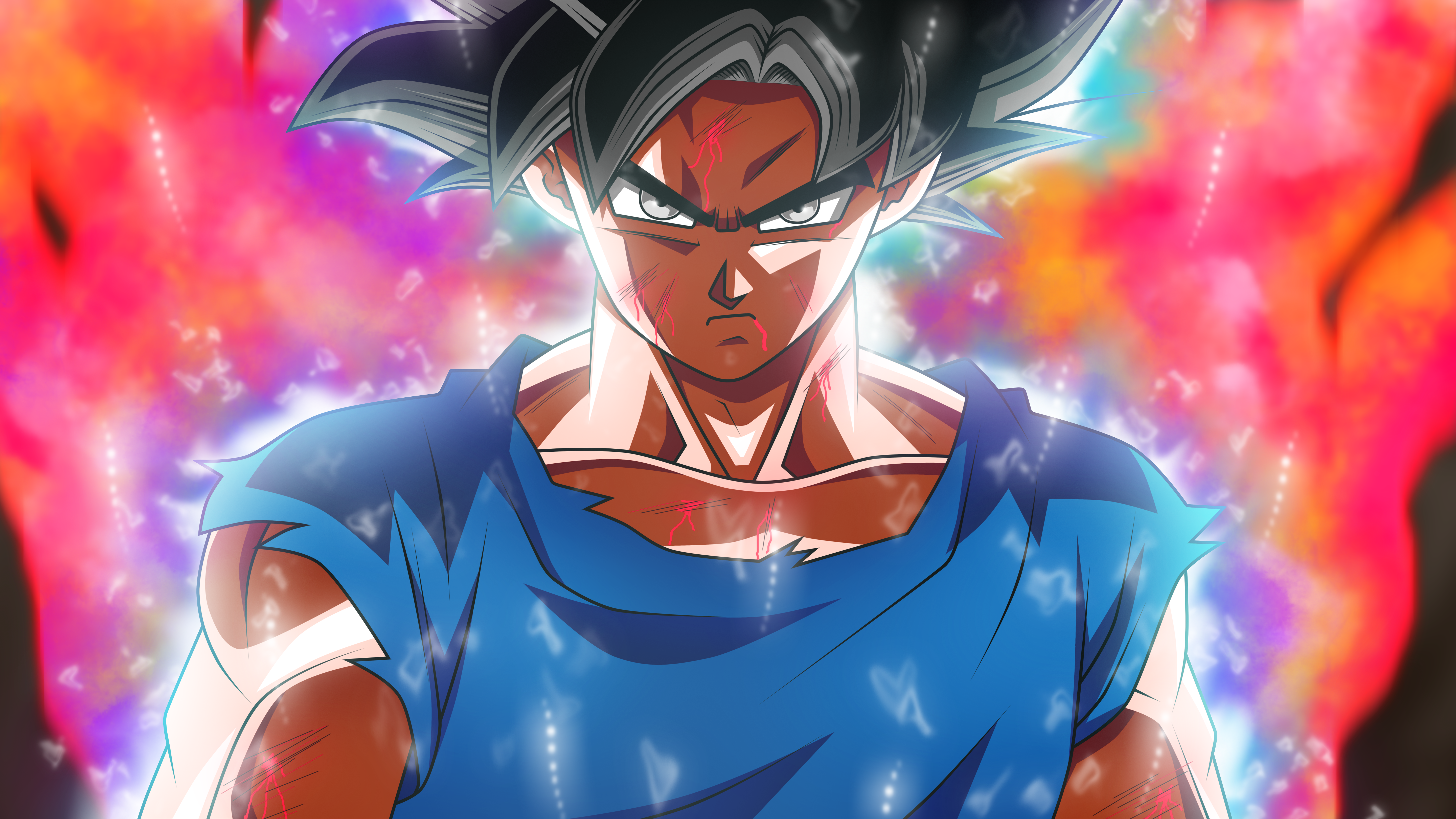 carta da parati goku,anime,cartone animato,personaggio fittizio,cg artwork,opera d'arte