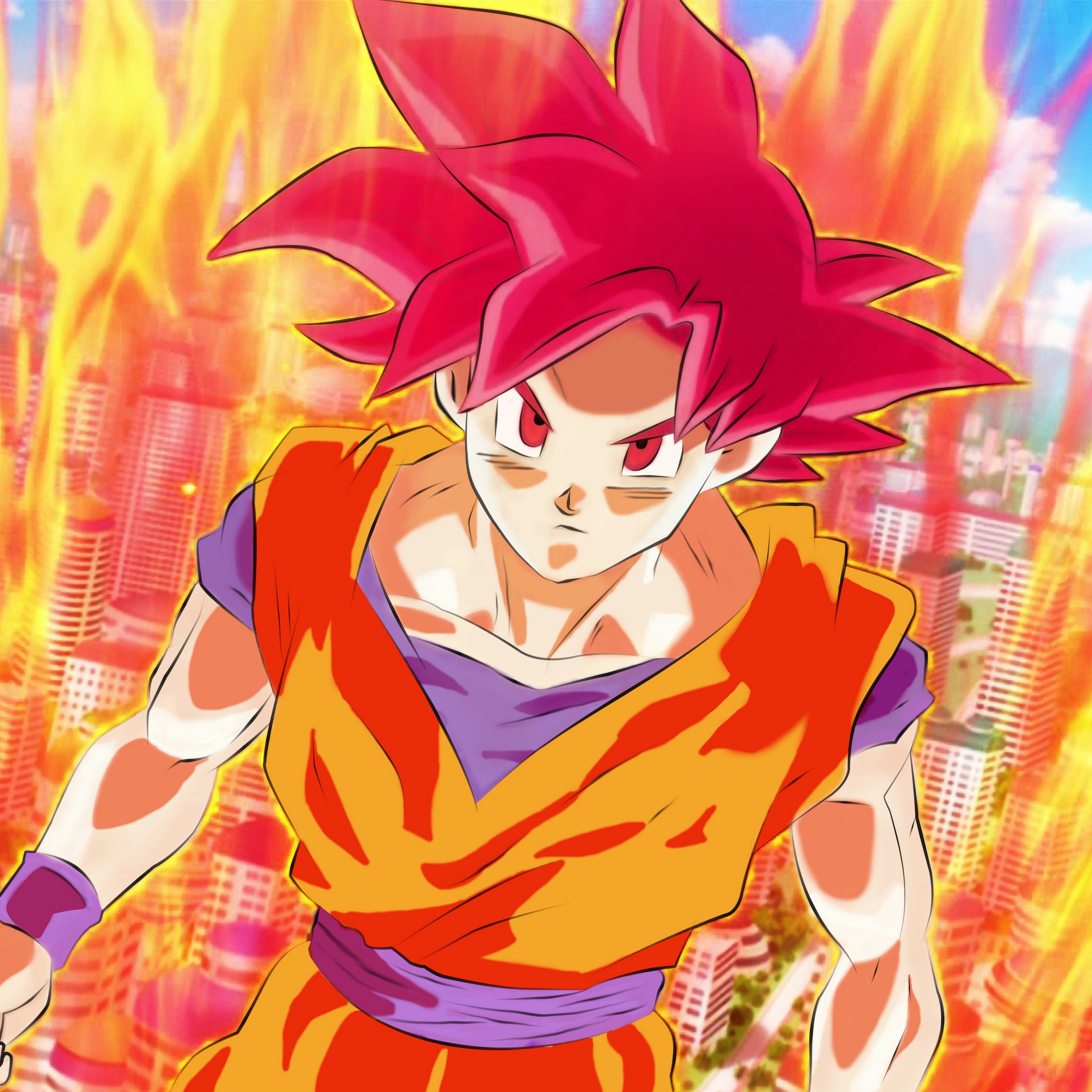 goku wallpaper,anime,cartoon,dragon ball,artwork,fictional character