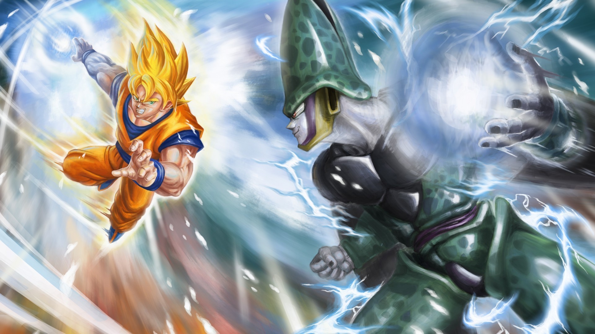 dragon ball super wallpaper,cg artwork,anime,fictional character,mythology,illustration