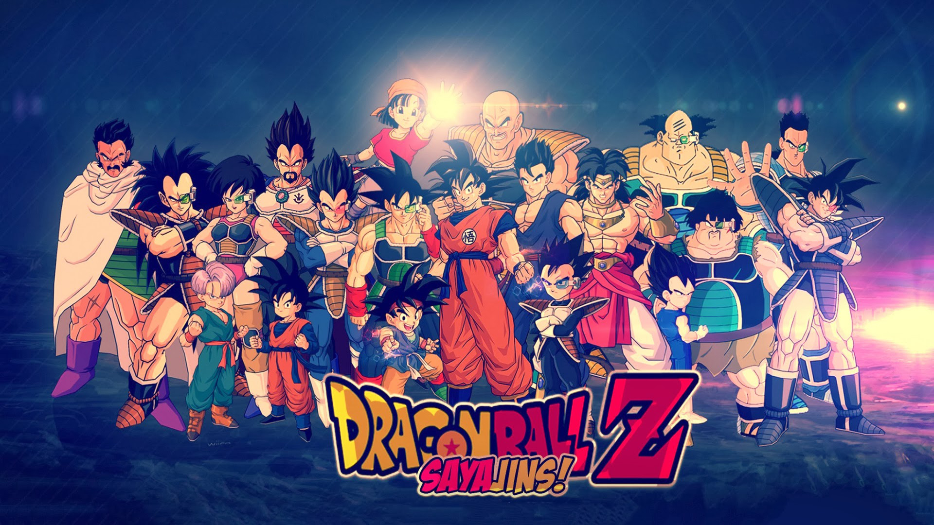 dragon ball super wallpaper,anime,animated cartoon,sky,animation,team