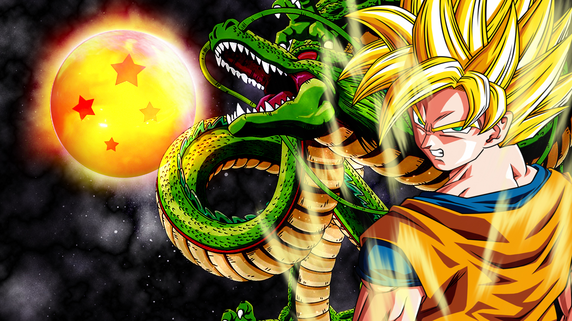 dragon ball super wallpaper,anime,cartone animato,sfera del drago,personaggio fittizio,cg artwork