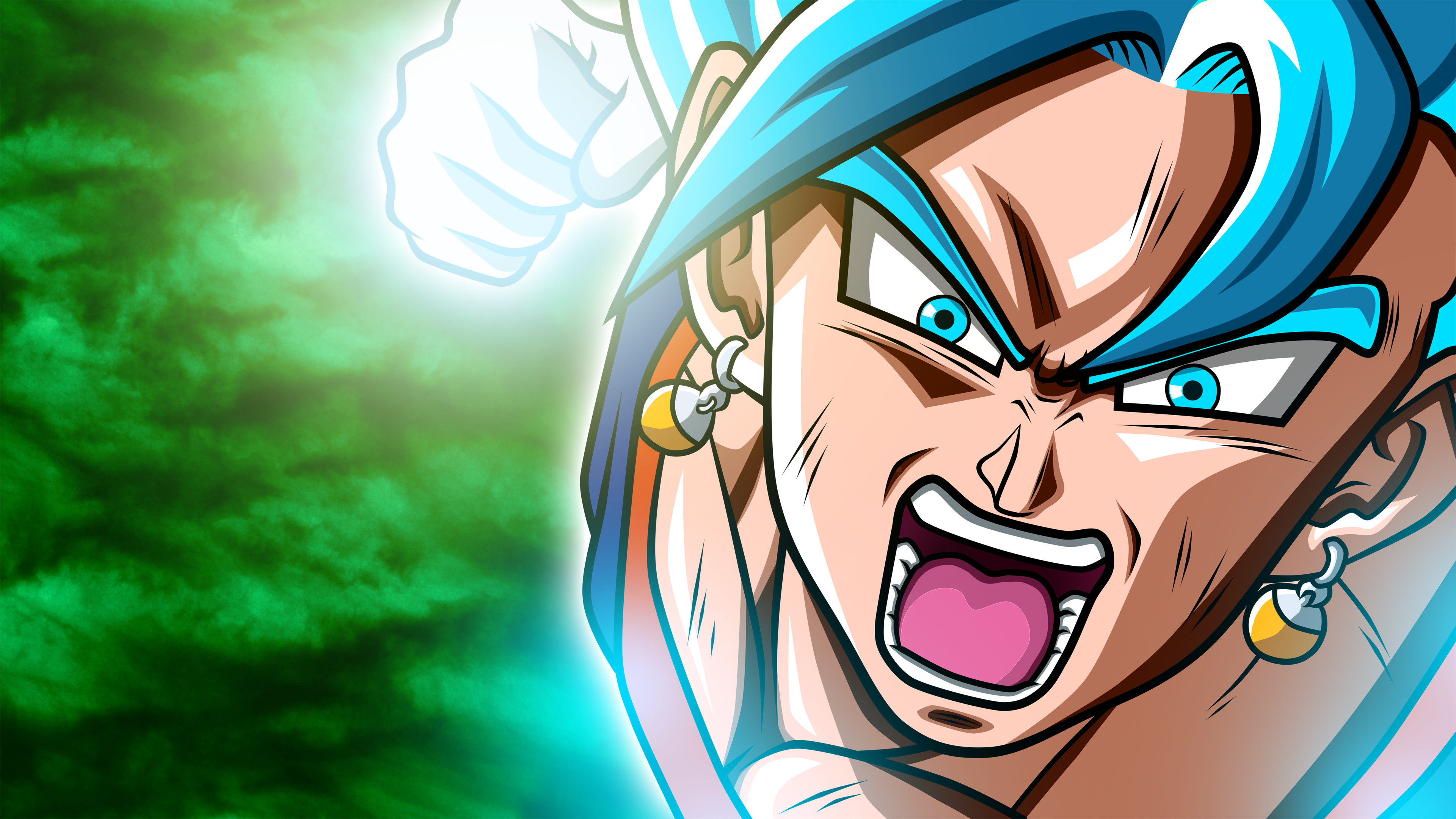 dragon ball super wallpaper,anime,karikatur,dragon ball,erfundener charakter,mund