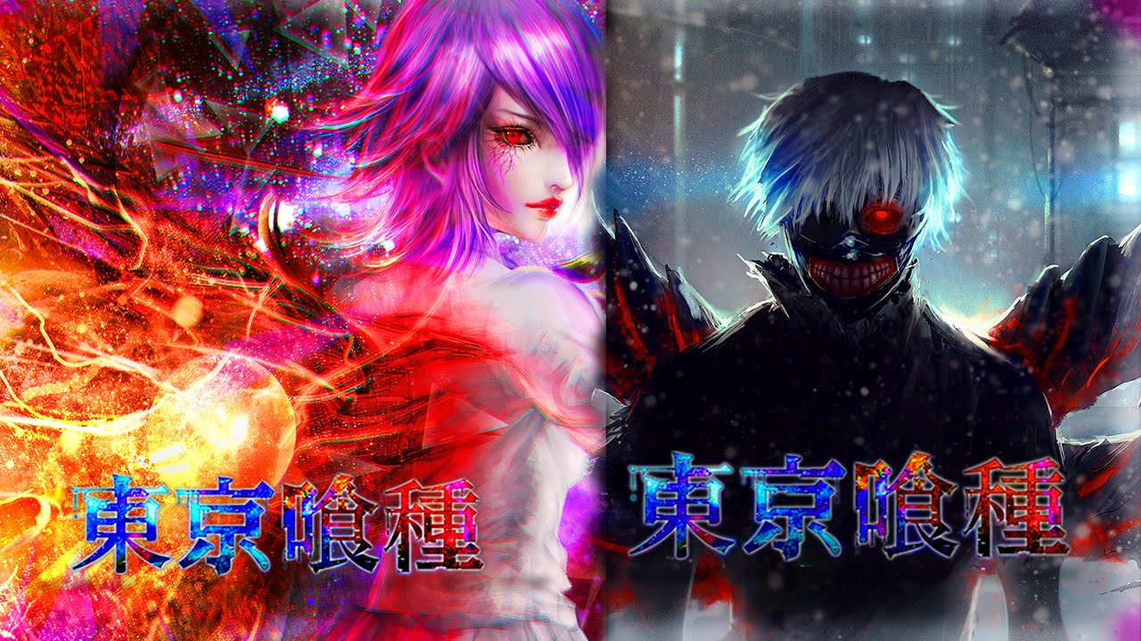 kaneki wallpaper,cg artwork,anime,action adventure game,games,violet