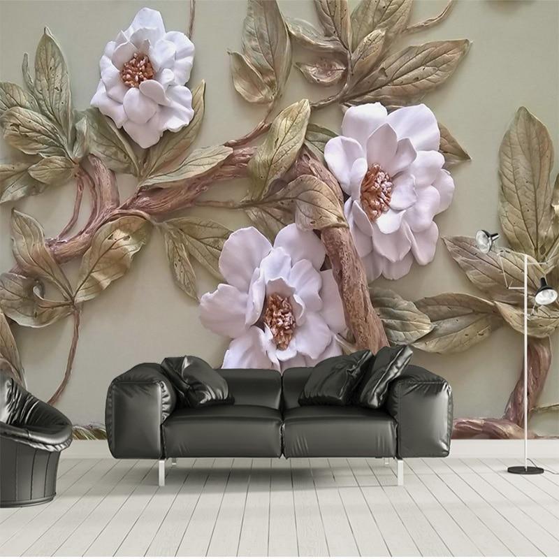 3d background wallpaper,wallpaper,wall,mural,flower,plant
