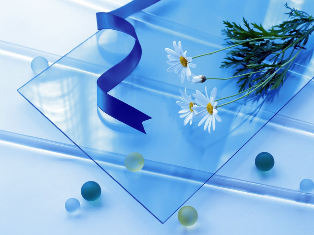 fondo de pantalla 3d,azul,planta,material transparente,diseño gráfico